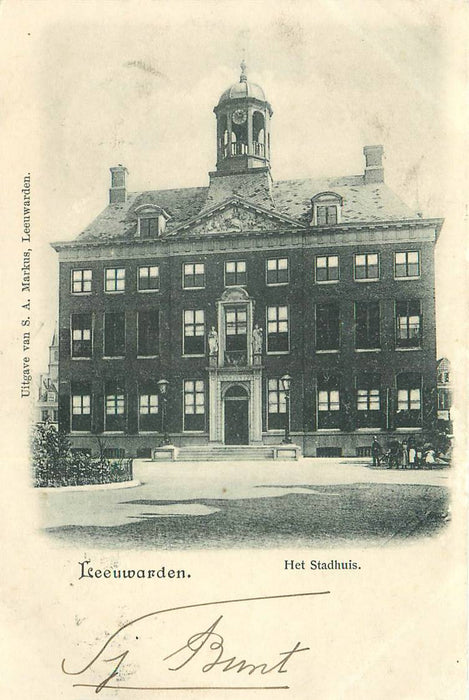 Leeuwarden Het Stadhuis