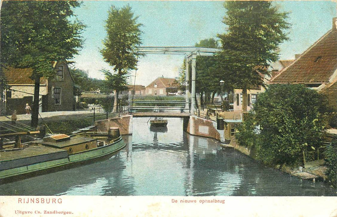 Rijnsburg De Nieuwe ophaalbrug
