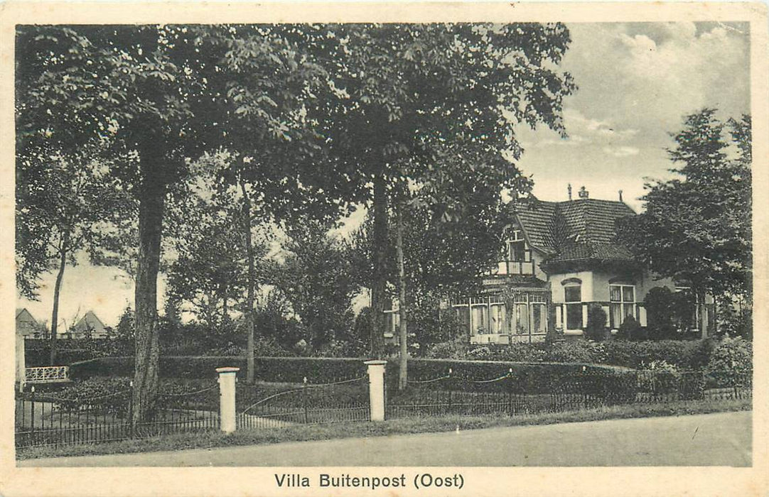 Buitenpost Villa Buitenpost