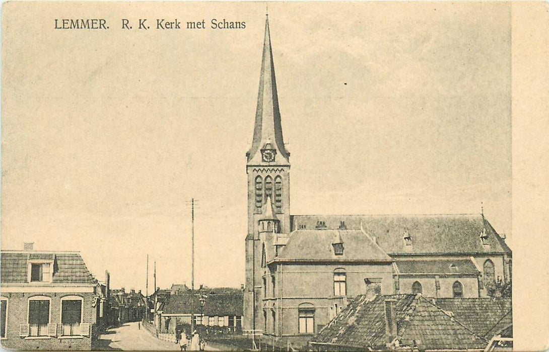 Lemmer Kerk met Schans