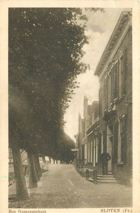 Sloten Het Gemeentehuis