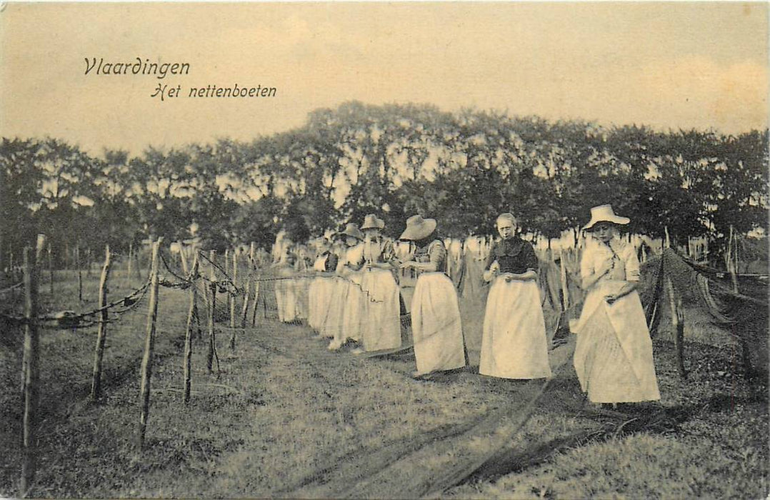 Vlaardingen Het nettenboeten