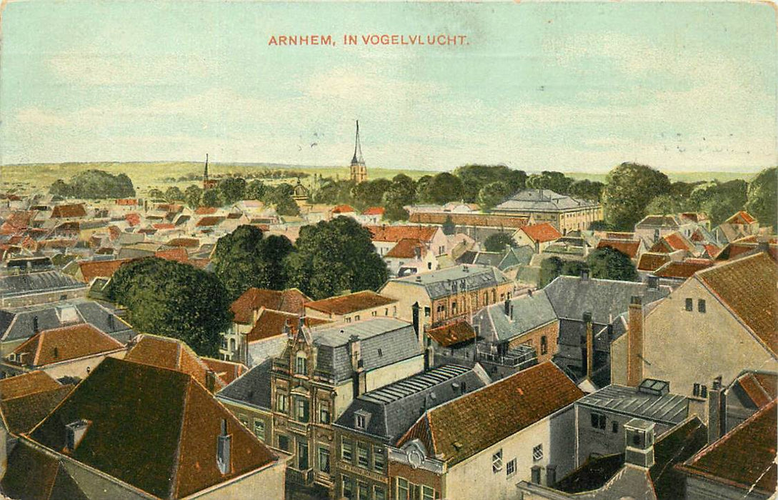 Arnhem in Vogelvlucht