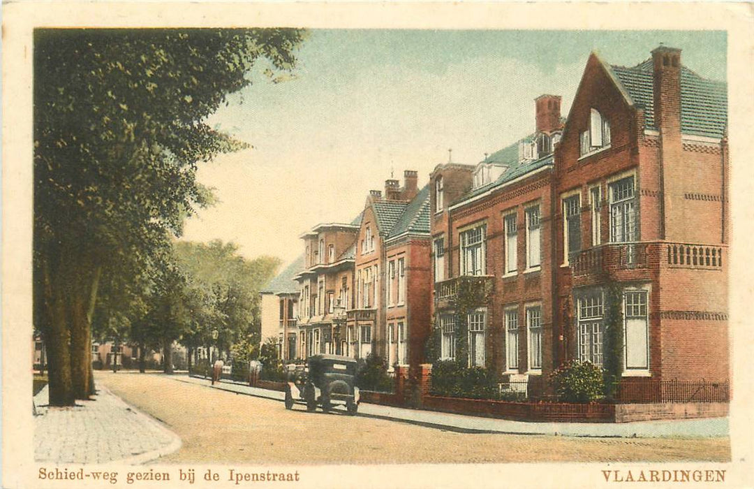 Vlaardingen Schied-weg gezien bij de Ipenstraat