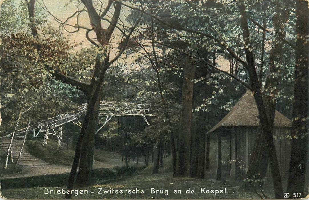 Driebergen-Rijsenburg Zwitsersche Brug en de Koepel