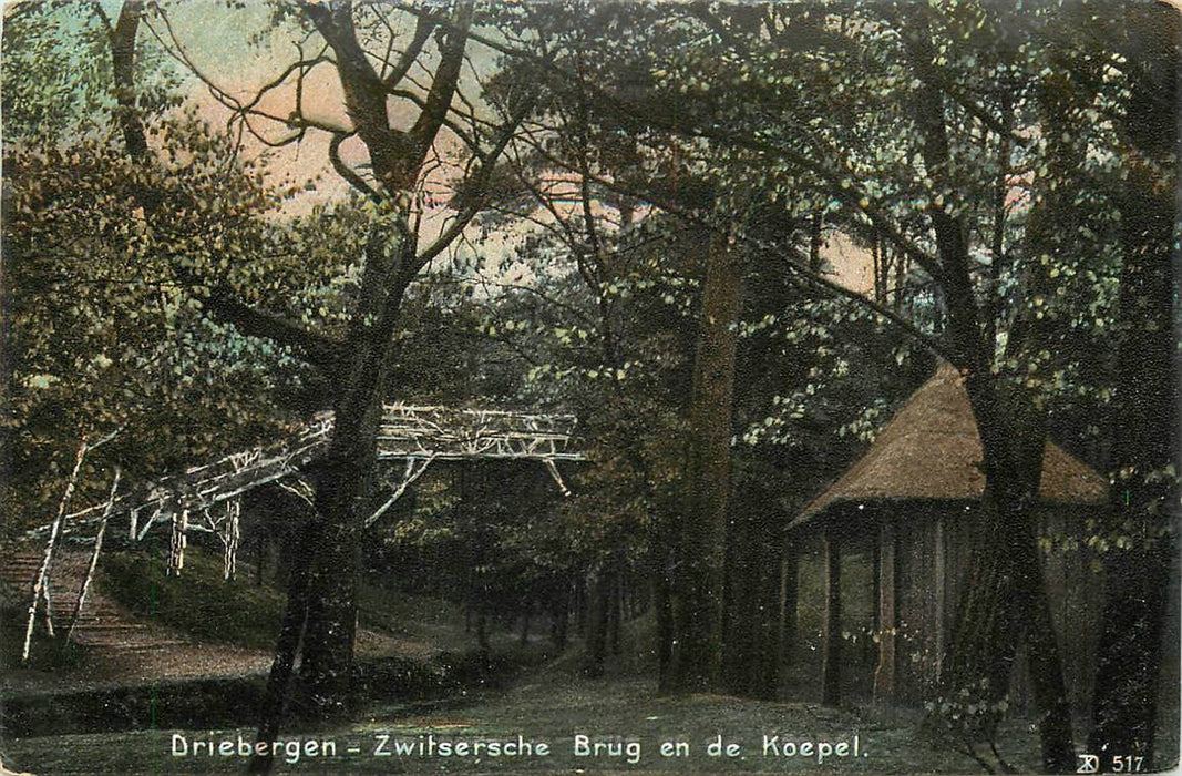 Driebergen-Rijsenburg Zwitsersche Brug en de Koepel