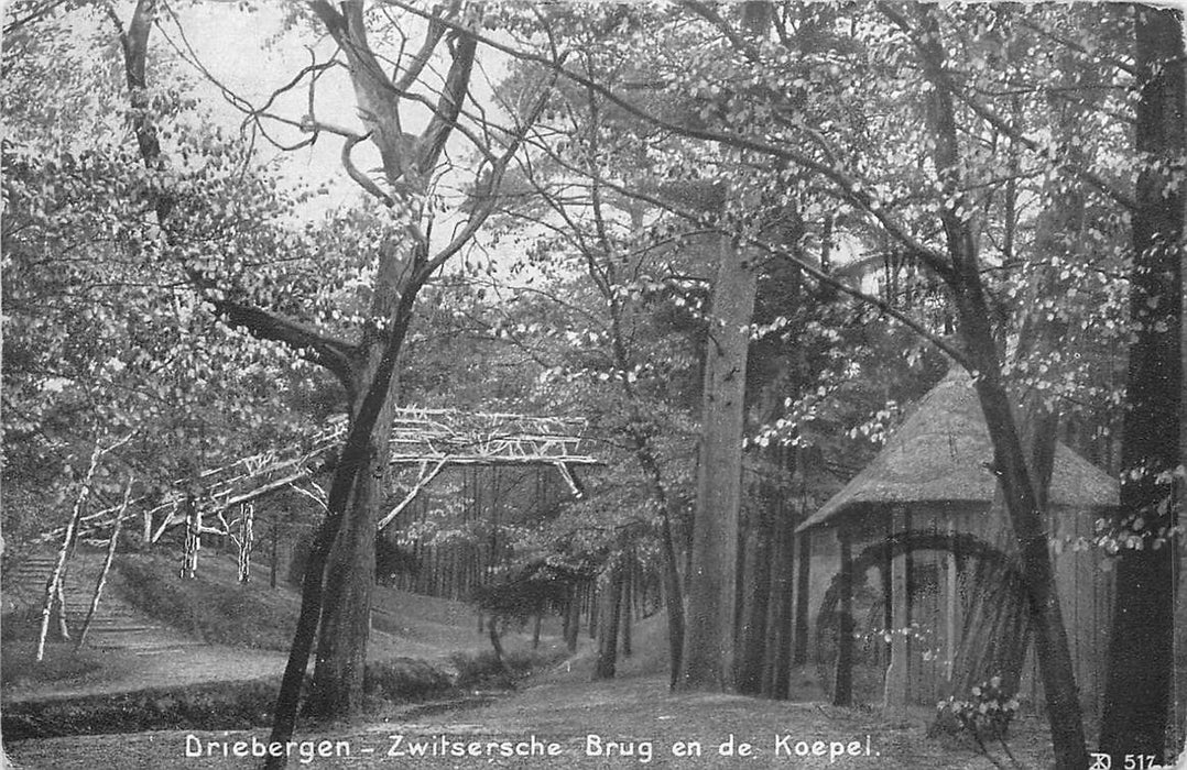 Driebergen-Rijsenburg Zwitsersche Brug en de Koepel