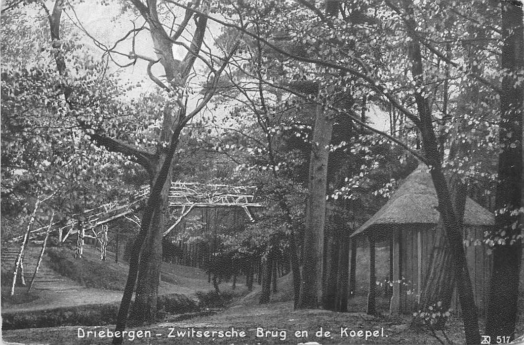 Driebergen-Rijsenburg Zwitsersche Brug en de Koepel