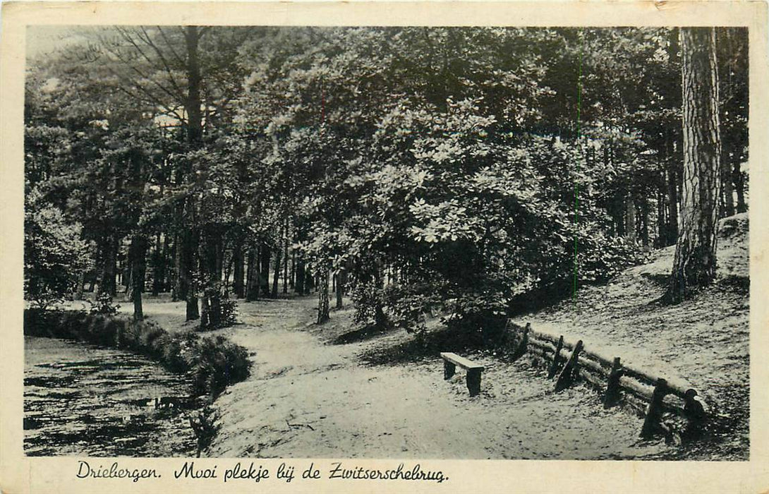 Driebergen-Rijsenburg Mooi plekje bij de Zwitserschebrug