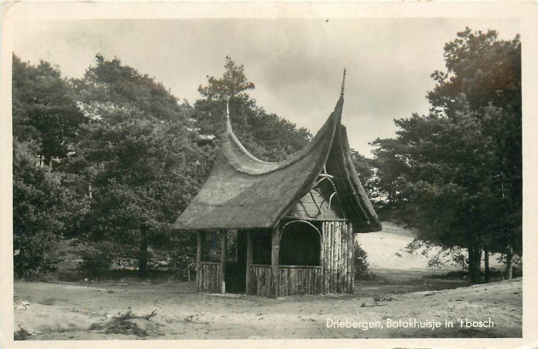 Driebergen-Rijsenburg Batakhuisje in t Bosch