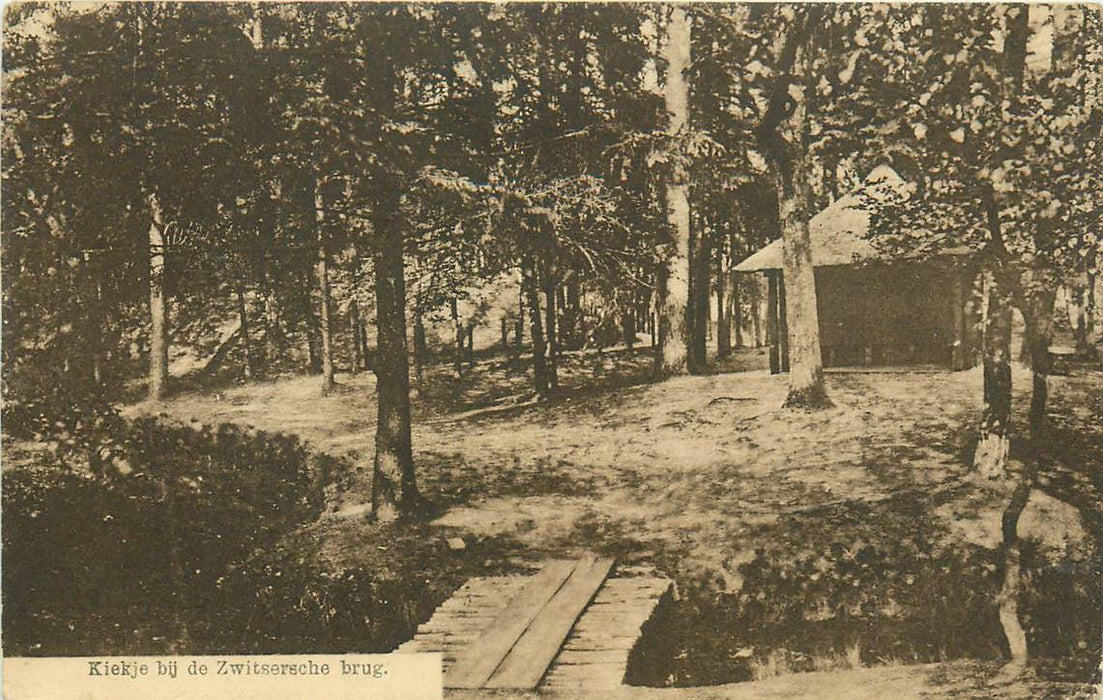 Driebergen-Rijsenburg Kiekje bij de Zwitsersche brug