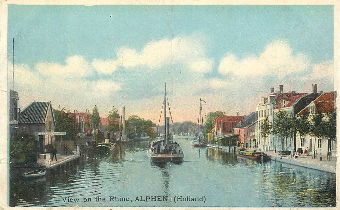 Alphen View on the Rhine