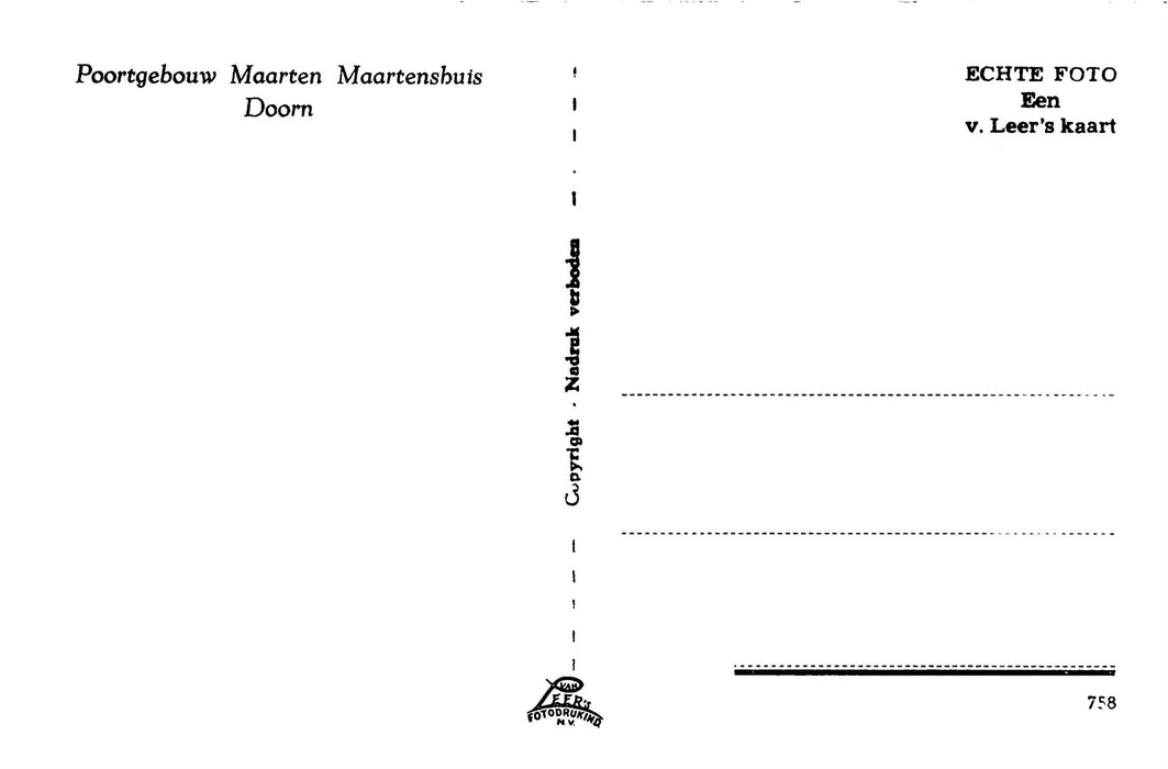 Doorn Maarten Maartenshuis