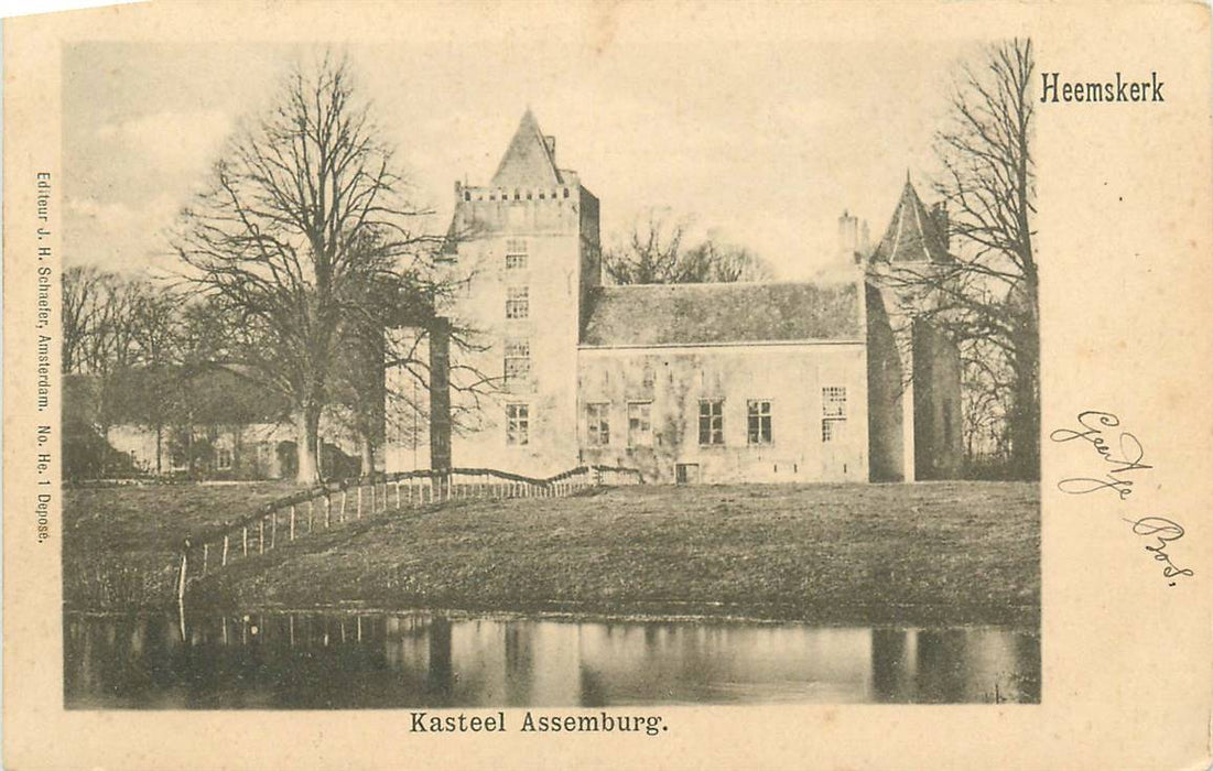 Heemskerk Kasteel Assemburg