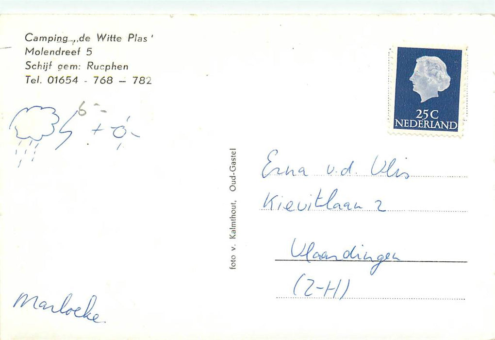Rucphen Camping de Witte Plas