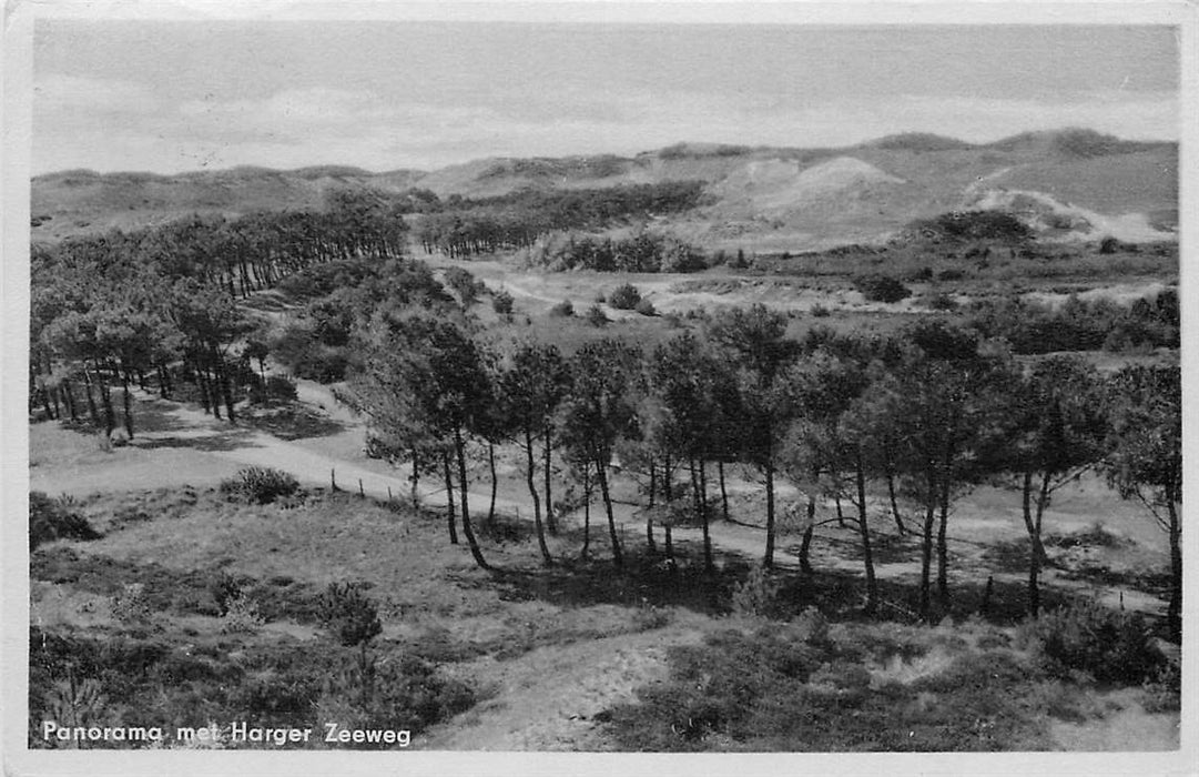 Panorama met Harger Zeeweg