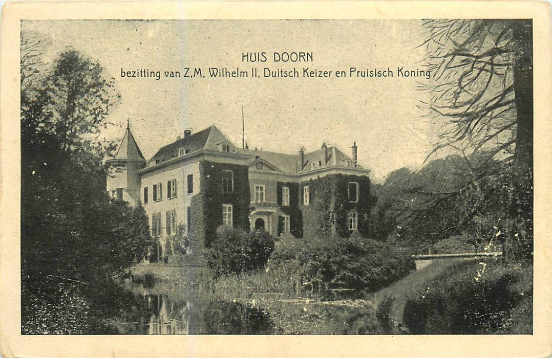 Doorn Bezitting an ZM Wilhelm II