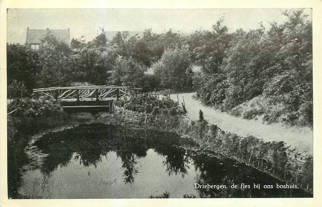 Driebergen-Rijsenburg De Fles bij ons boshuis