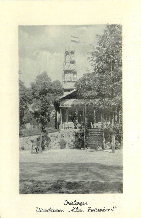 Driebergen-Rijsenburg Uitzichttoren Klein Zwitserland