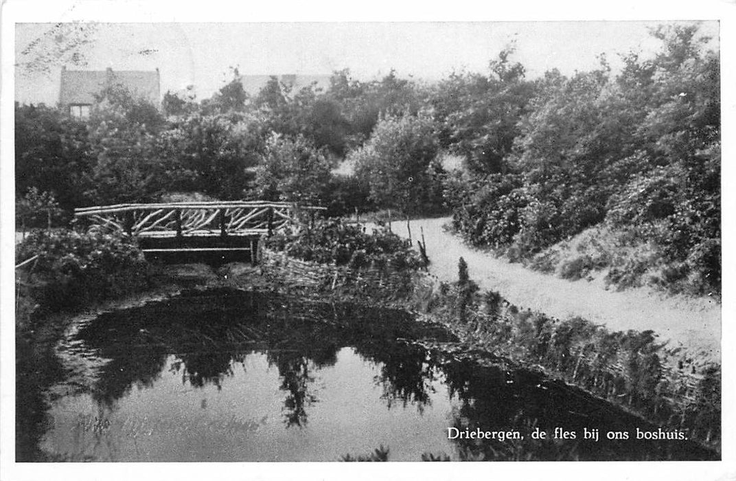 Driebergen-Rijsenburg De Fles bij ons boshuis