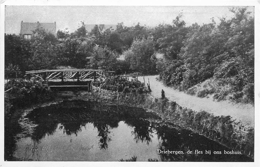 Driebergen-Rijsenburg De Fles bij ons boshuis