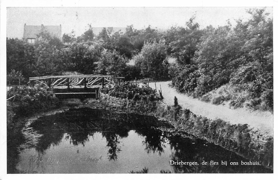 Driebergen-Rijsenburg De Fles bij ons boshuis