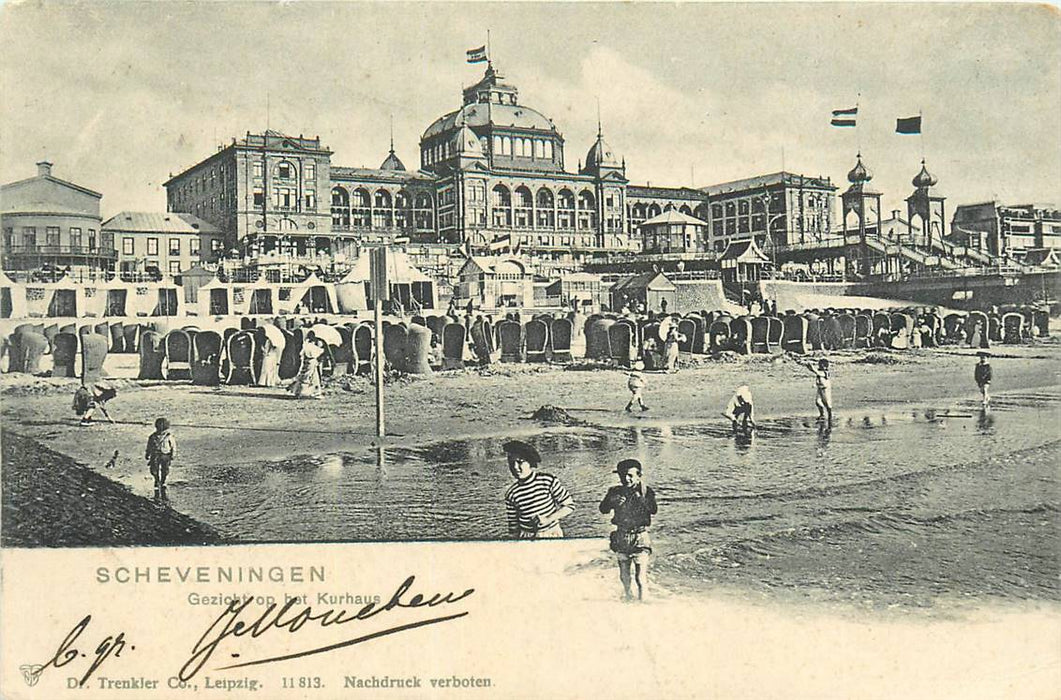 Scheveningen Gezicht op het Kurhaus