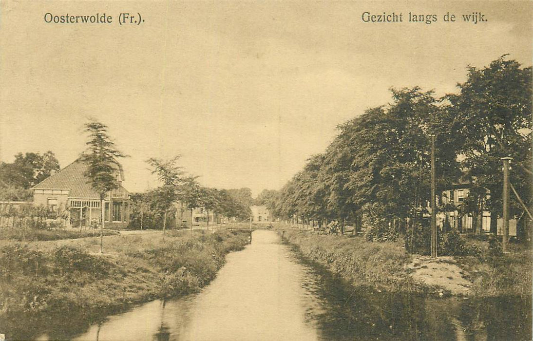 Oosterwolde FR Gezicht langs de Wijk