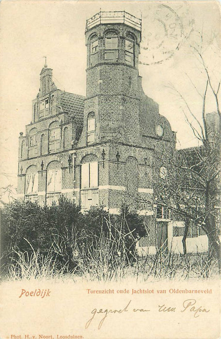 Poeldijk Jachtslot van Oldenbarneveld
