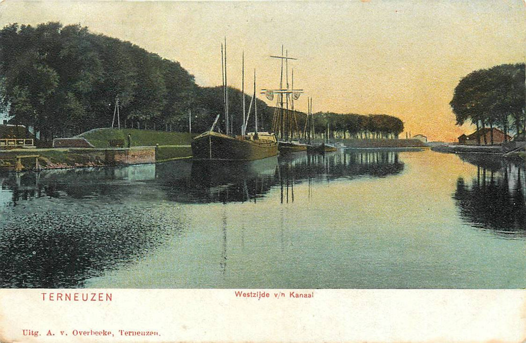 Terneuzen Westzijde van het Kanaal