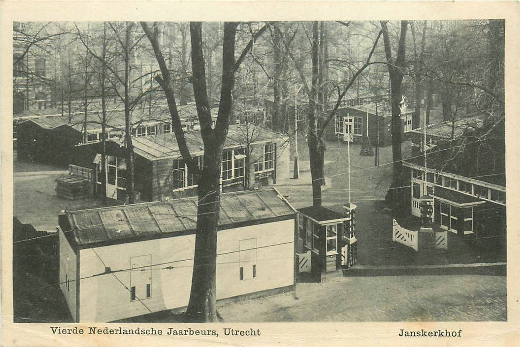 Utrecht Vierde Nederlandsche Jaarbeurs Janskerkhof