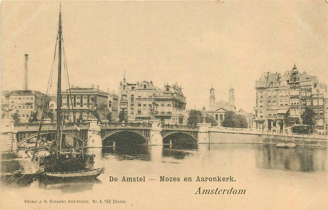 Amsterdam De Amstek Mozes en Aaronkerk