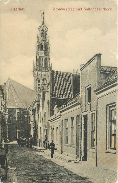 Haarlem Vrouwesteeg Bakenesserkerk