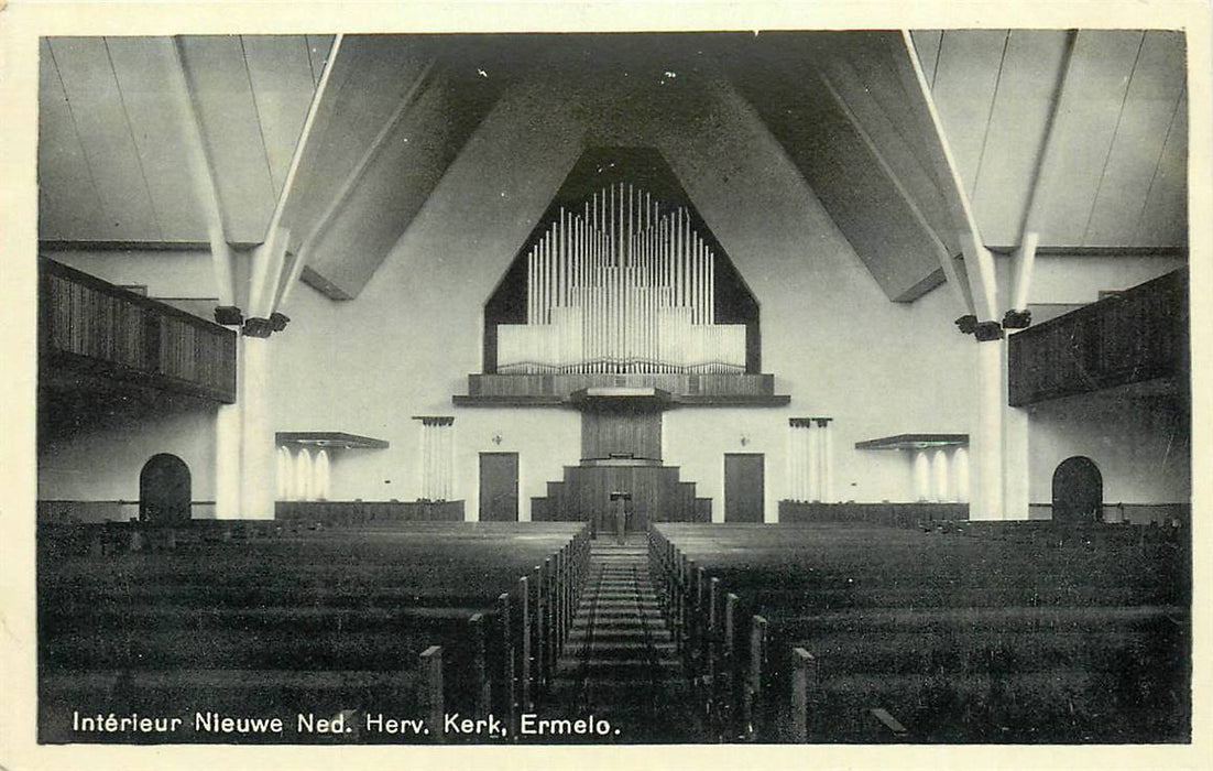 Ermelo Interieur Nieuwe Ned Herv Kerk