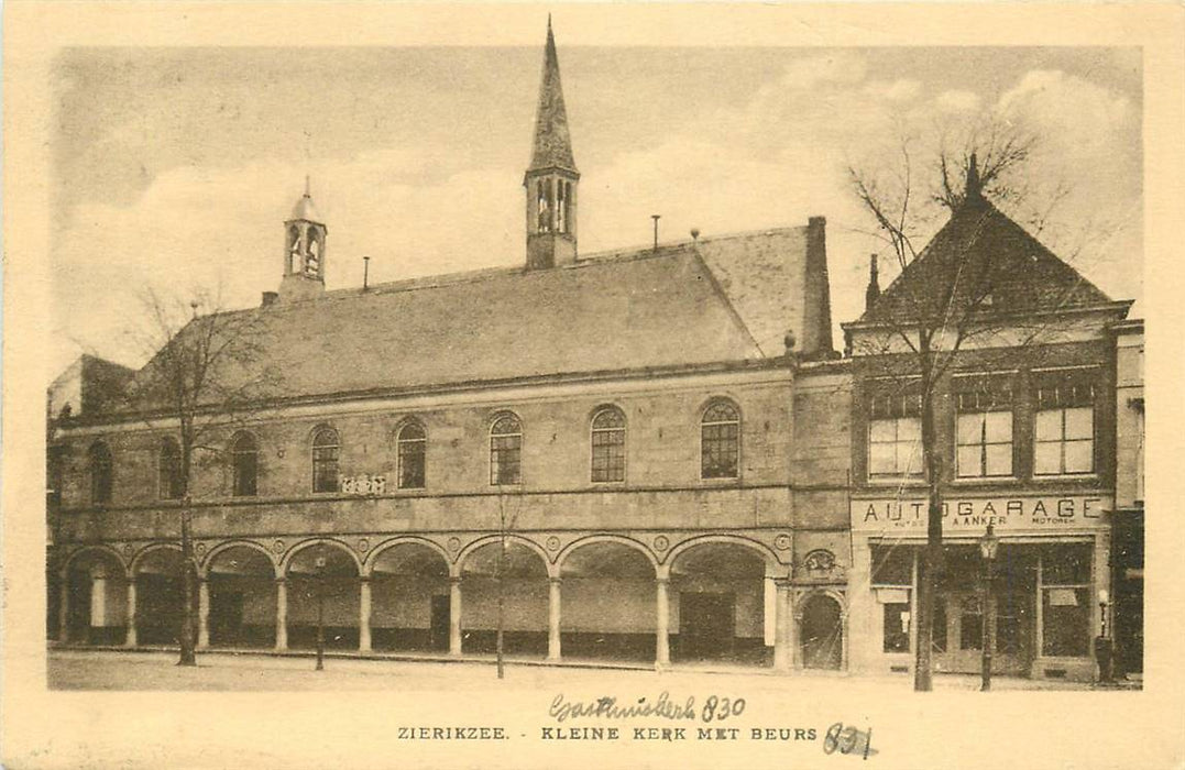 Zierikzee Kleine Kerk met Beurs