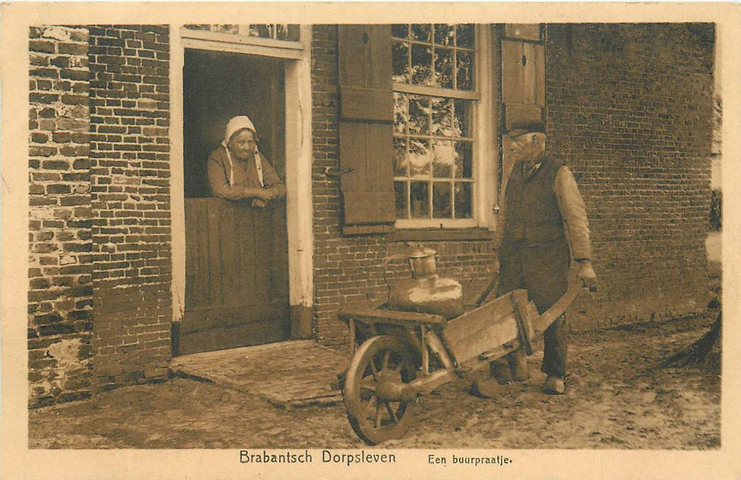 Brabantsch Dorpsleven een Buurpraatje