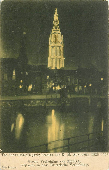 Breda 75 jarig bestaan KMA 1903