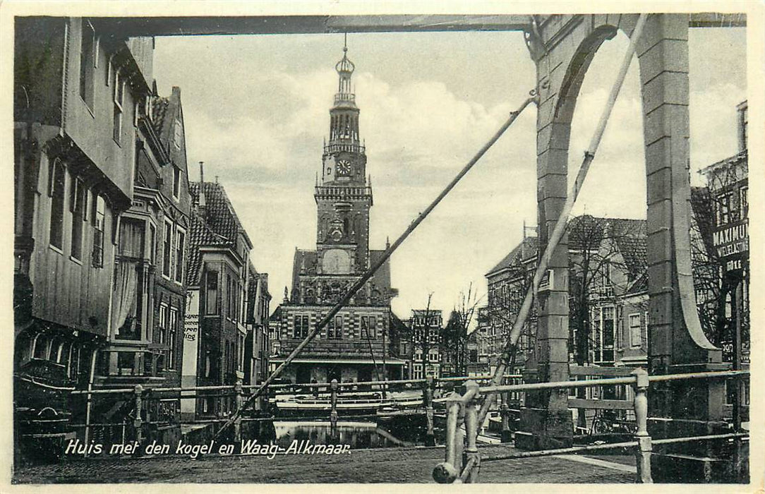 Alkmaar Huis met den Kogel en Waag