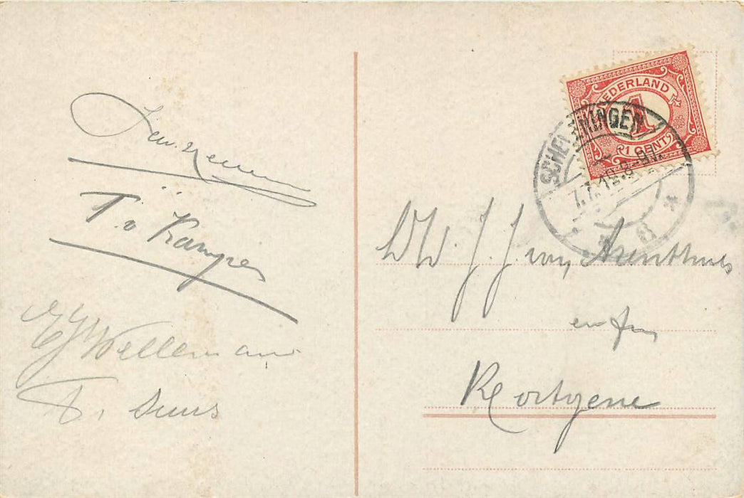 Scheveningen Kinderen in het bad