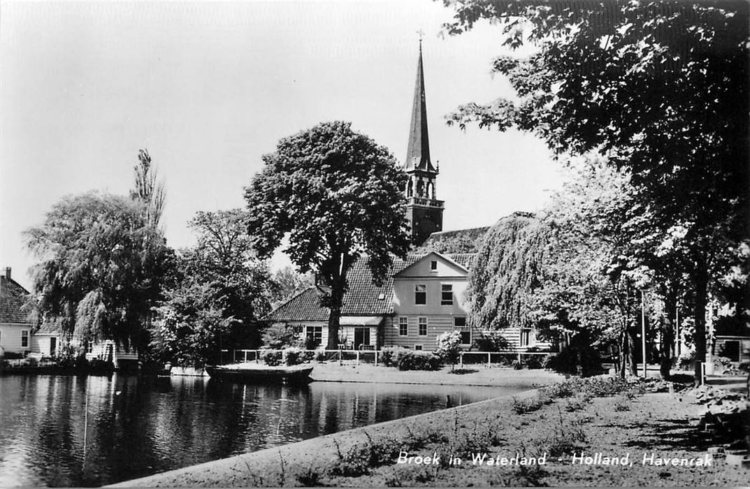 Broek in Waterland Havenrak