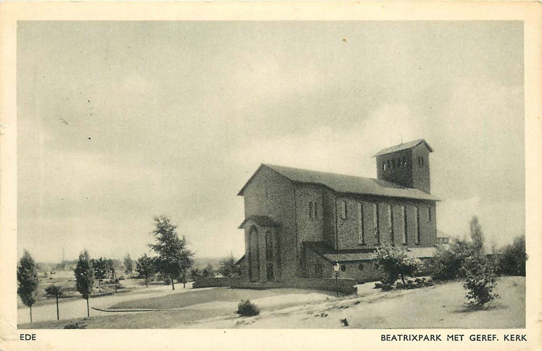 Ede Beatrixpark met Geref Kerk