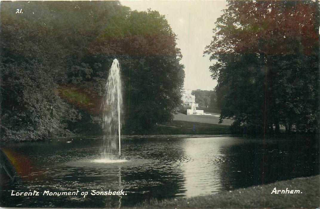 Arnhem Lorentz Monument op Sonsbeek