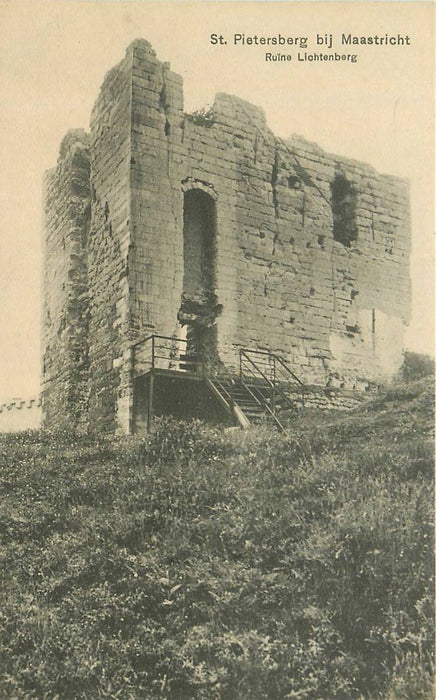 Maastricht  St Pietersberg Ruine Lichtenberg