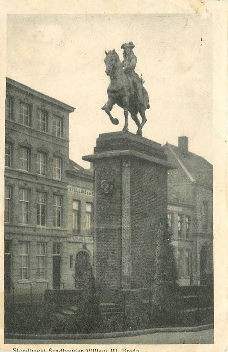 Breda Standbeeld Stadhouder Willem III