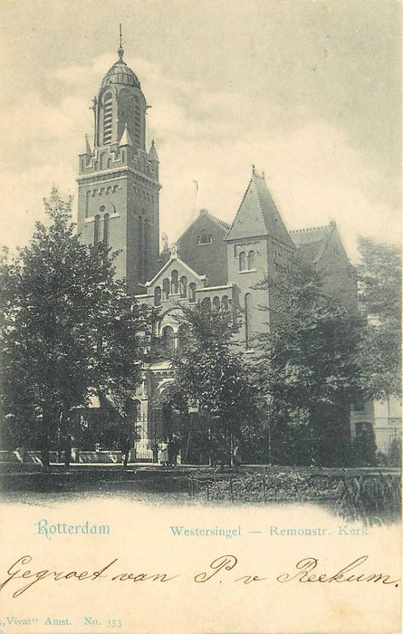 Rotterdam Westersingel Remonstr Kerk