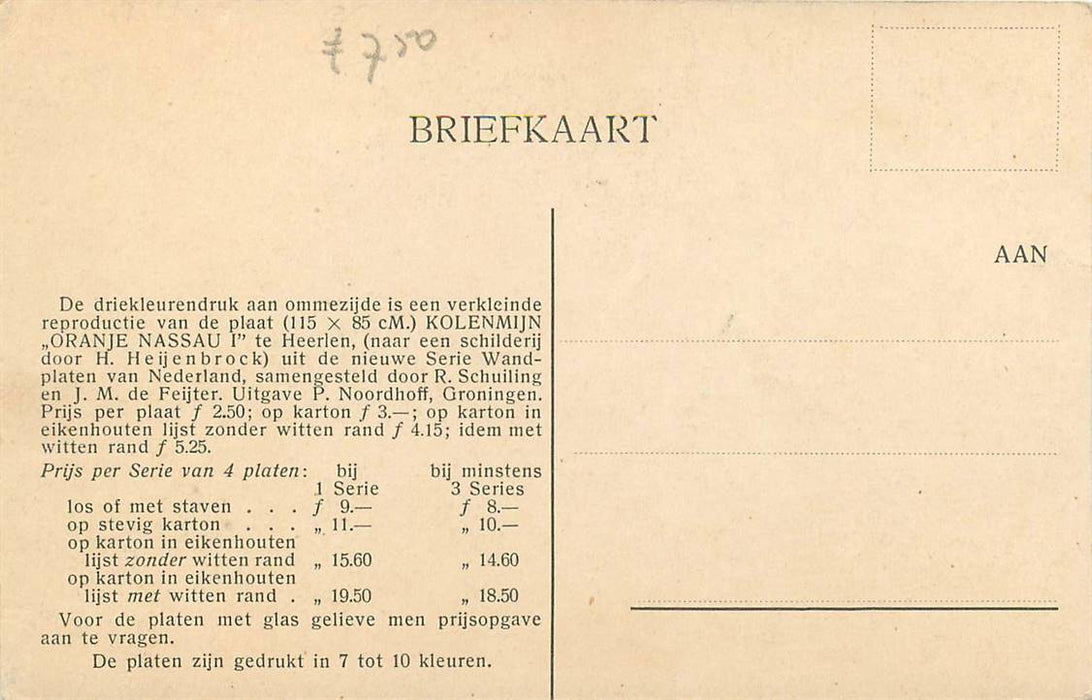 Limburg Kolenmijn Oranje Nassau