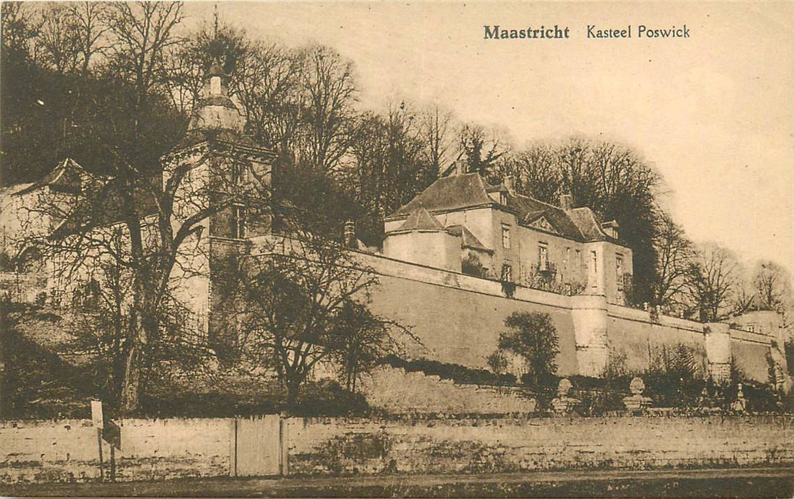 Maastricht  Kasteel Poswick