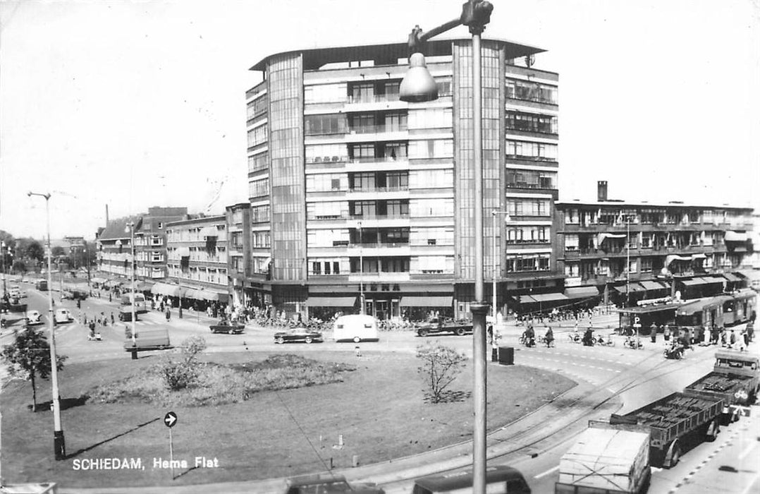 Schiedam Hema Flatgebouw