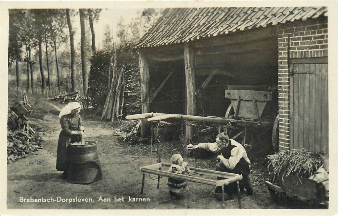 Brabants Dorpsleven aan het Karnen