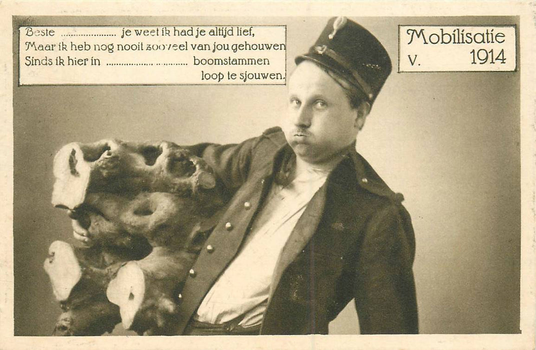 Militaria Mobilisatie 1914